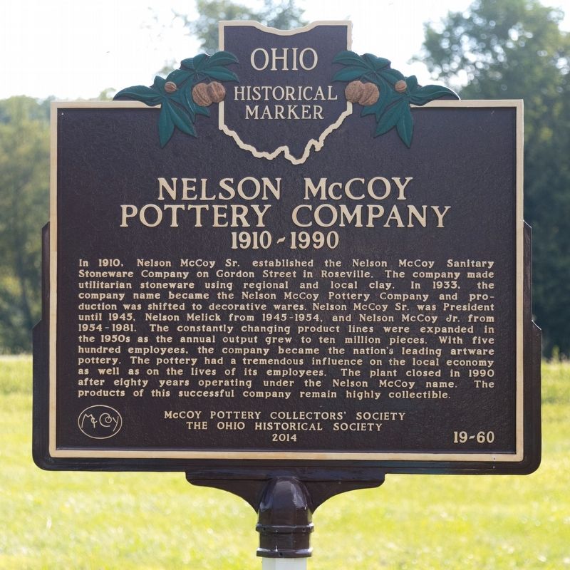 Nelson McCoy Pottery Company Marker image. Click for full size.