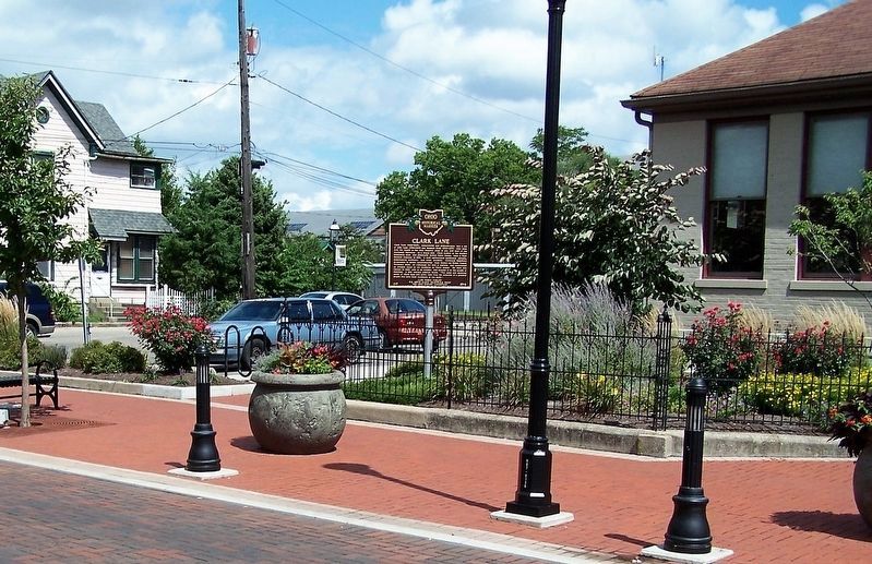 Lane Public Library Marker image. Click for full size.
