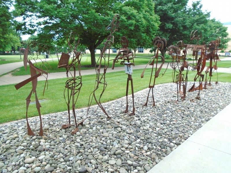 Student Bodies Sculptures image. Click for full size.