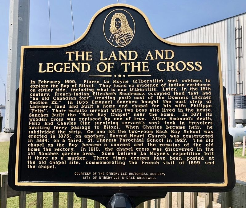The Land and Legend of the Cross Marker image. Click for full size.