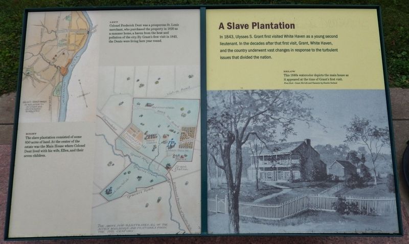 Slave Plantation Marker. Click for full size. Slave Plantation Marker image. Click for full size.