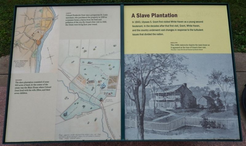 Slave Plantation Marker image. Click for full size.