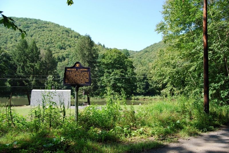 Miller's Landing Marker image. Click for full size.