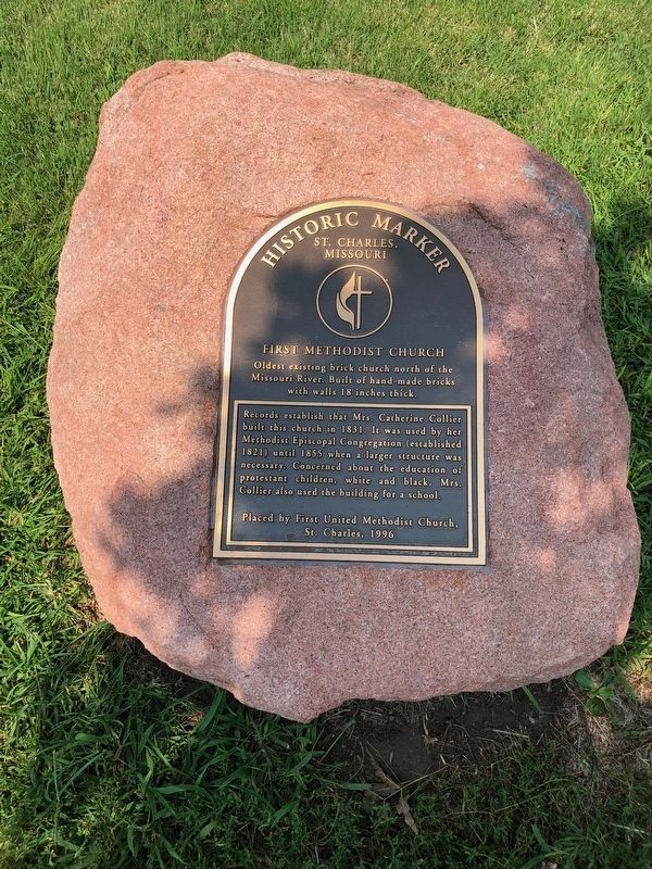 First Methodist Church Marker image. Click for full size.