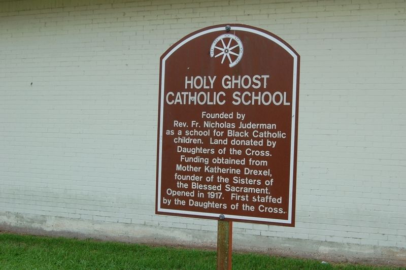 Holy Ghost Catholic School Marker image. Click for full size.