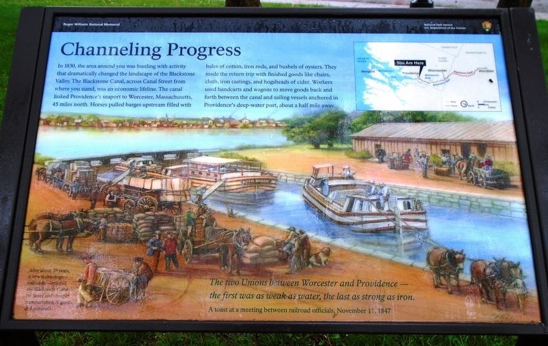 Channeling Progress Marker. Click for full size. Channeling Progress Marker image. Click for full size.