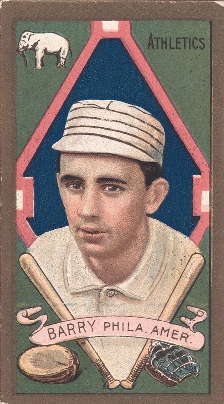 John J. Barry, Philadelphia Athletics image. Click for full size.
