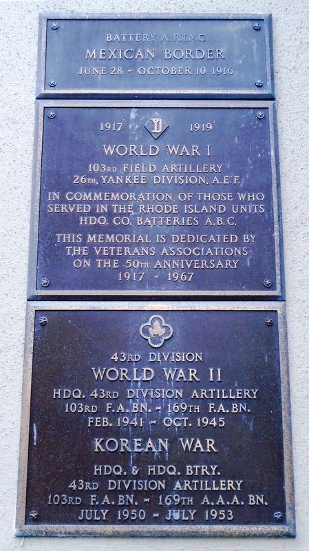 State Arsenal 20th Century War Memorials Marker. Click for full size. State Arsenal 20th Century War Memorials Marker image. Click for full size.