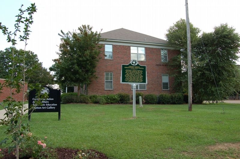 Copiah-Lincoln Agricultural High School Marker. Click for full size. Copiah-Lincoln Agricultural High School Marker image. Click for full size.