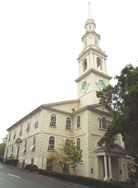 First Baptist Church in America image. Click for full size.