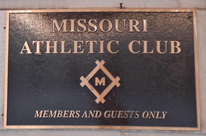 The Missouri Athletic Club Logo image. Click for full size.