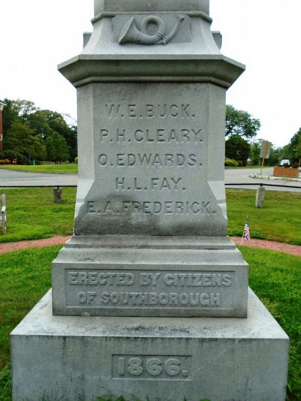 Civil War Memorial Marker. Click for full size. Civil War Memorial Marker image. Click for full size.