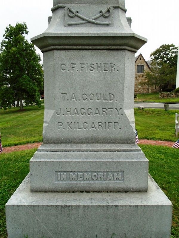 Civil War Memorial Marker. Click for full size. Civil War Memorial Marker image. Click for full size.
