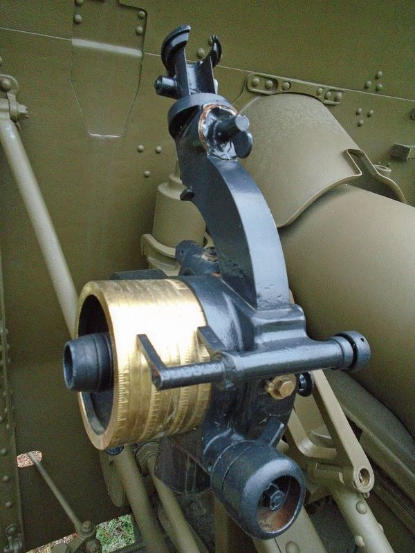 World War I Memorial German Howitzer Detail image. Click for full size.