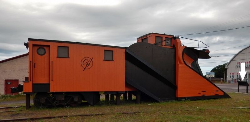 Russell Snowplow (<i>side view; marker visible at far right</i>). Click for full size. Russell Snowplow (<i>side view; marker visible at far right</i>) image. Click for full size.