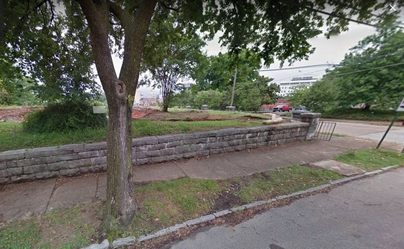 Site of Lunette O'Meara Marker. Click for full size. Site of Lunette O'Meara Marker image. Click for full size.