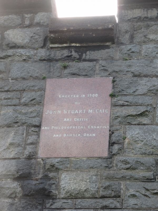 McCaig’s Tower Marker. Click for full size. McCaig’s Tower Marker image. Click for full size.