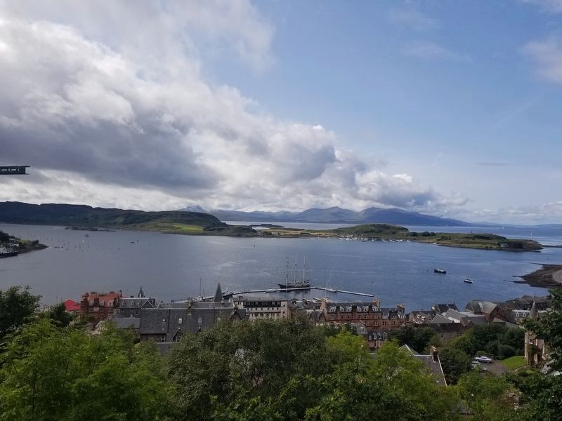 View from McCaig’s Tower. Click for full size. View from McCaig’s Tower image. Click for full size.