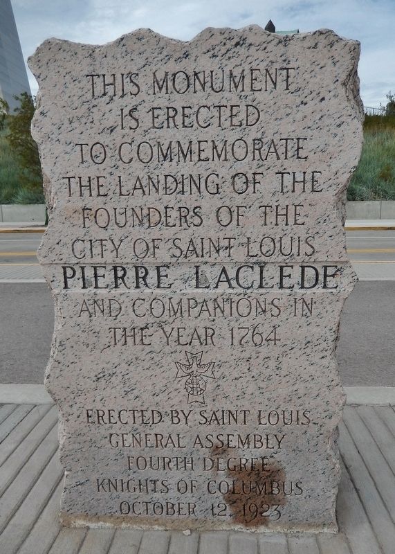 Piere Laclede Marker image. Click for full size.