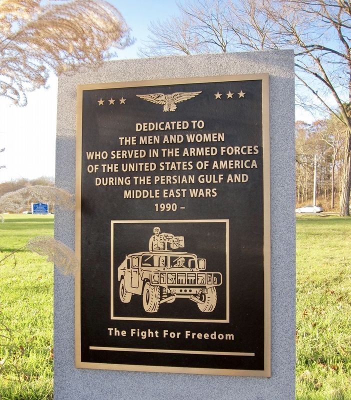 Persian Gulf and Middle East Wars Memorial Marker image. Click for full size.