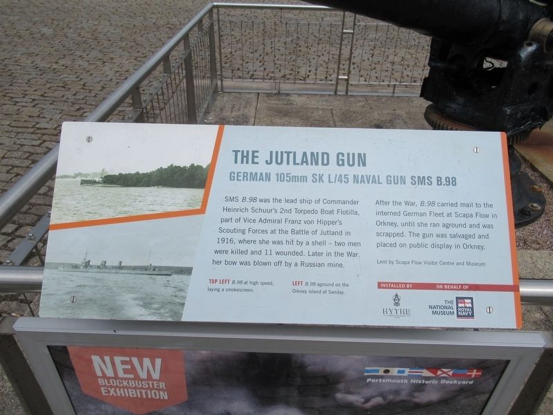 The Jutland Gun Marker image. Click for full size.