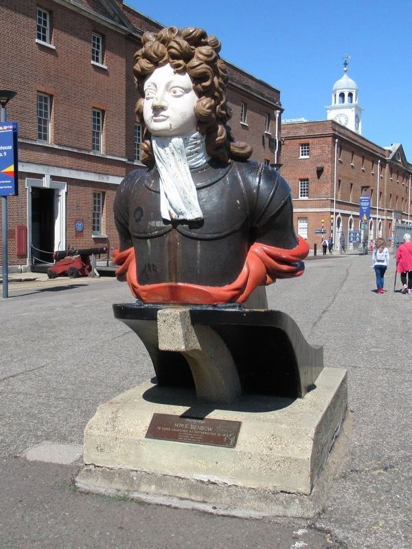 H.M.S. Benbow Figurehead image. Click for full size.