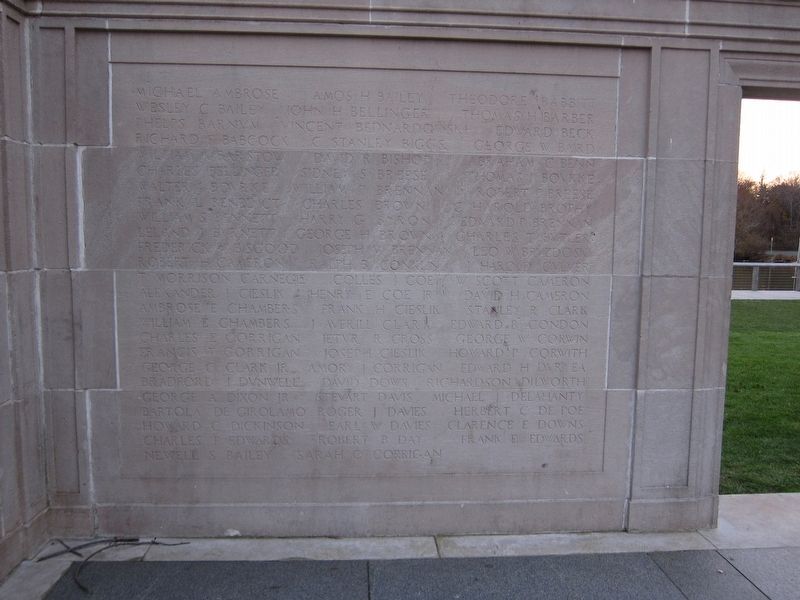 Southampton World War I Memorial - Lower Panel East I image. Click for full size.