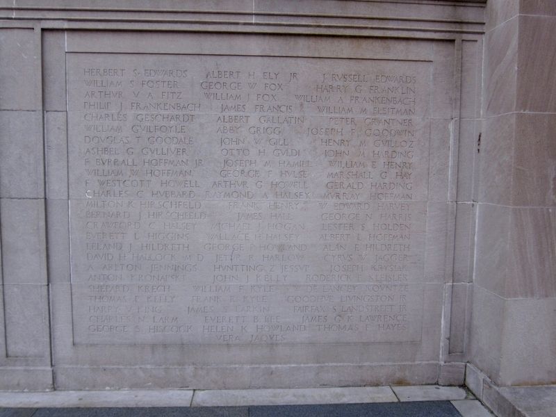 Southampton World War I Memorial - Lower Panel East II image. Click for full size.