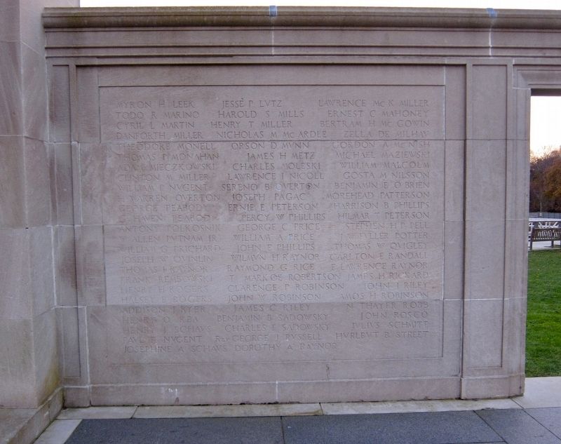 Southampton World War I Memorial - Lower Panel West I image. Click for full size.