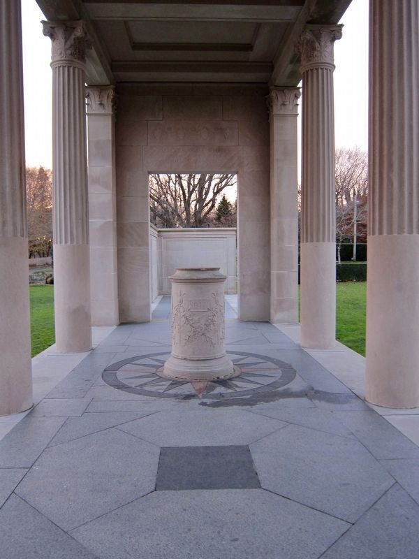 Southampton World War I Memorial - interior image. Click for full size.