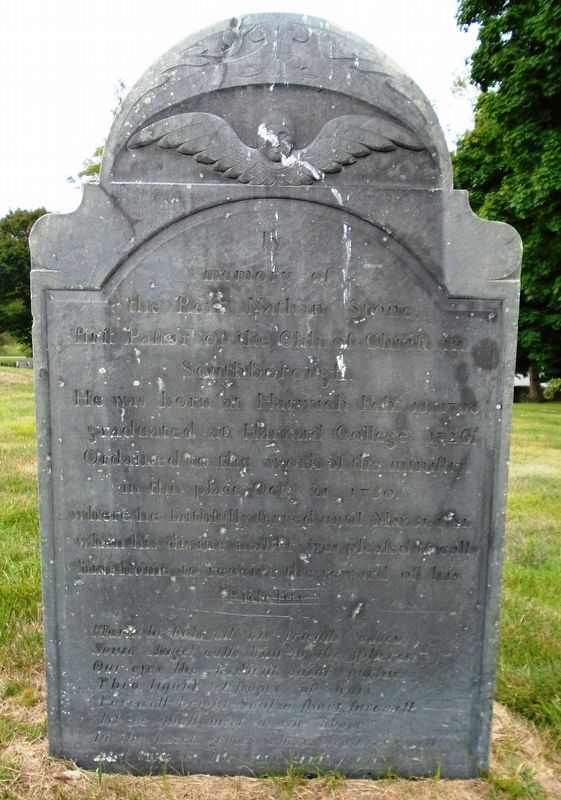 Reverend Nathan Stone Marker image. Click for full size.