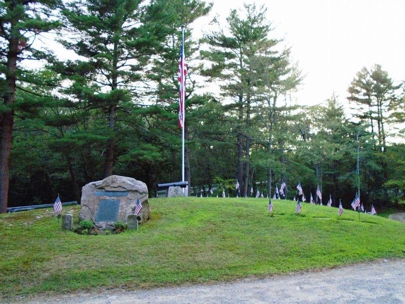 Our Soldiers' Lot and Marker image. Click for full size.