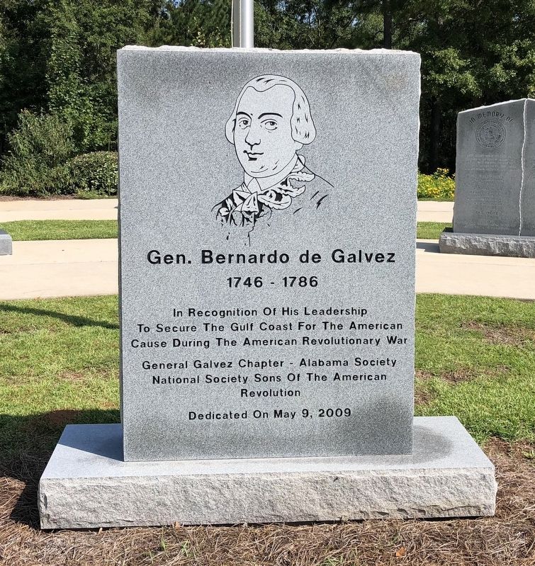 Gen. Bernardo de Galvez Marker image. Click for full size.