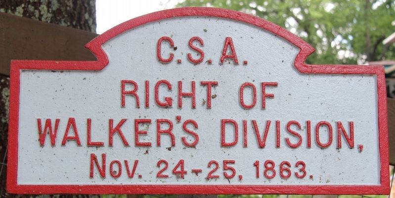 Walker's Division Marker image. Click for full size.