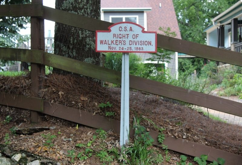 Walker's Division Marker image. Click for full size.