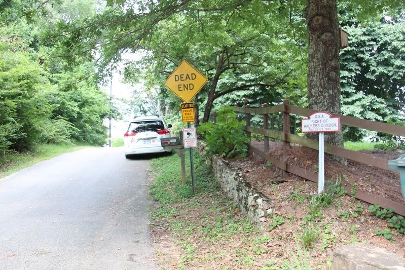 Walker's Division Marker image. Click for full size.