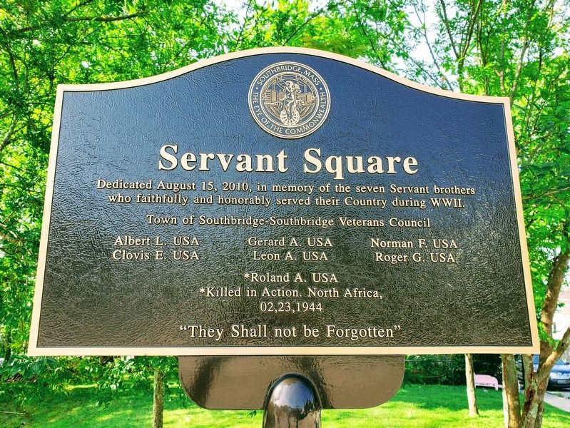 Servant Square Marker image. Click for full size.