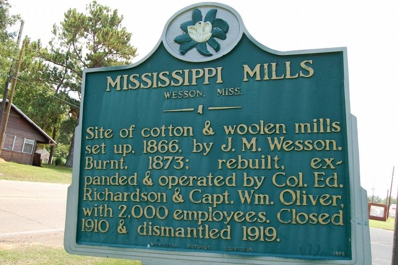Mississippi Mills Marker image. Click for full size.