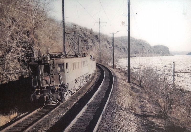 Marker detail: locomotive. Click for full size. Marker detail: locomotive image. Click for full size.