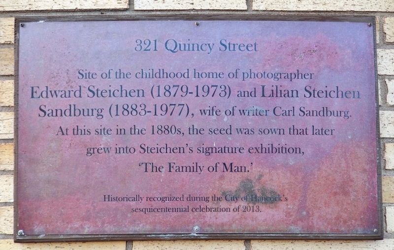 321 Quincy Street Marker. Click for full size. 321 Quincy Street Marker image. Click for full size.