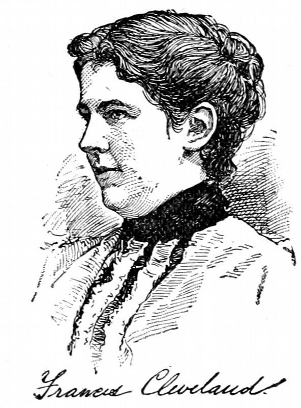 Frances Folsom Cleveland. Click for full size. Frances Folsom Cleveland image. Click for full size.