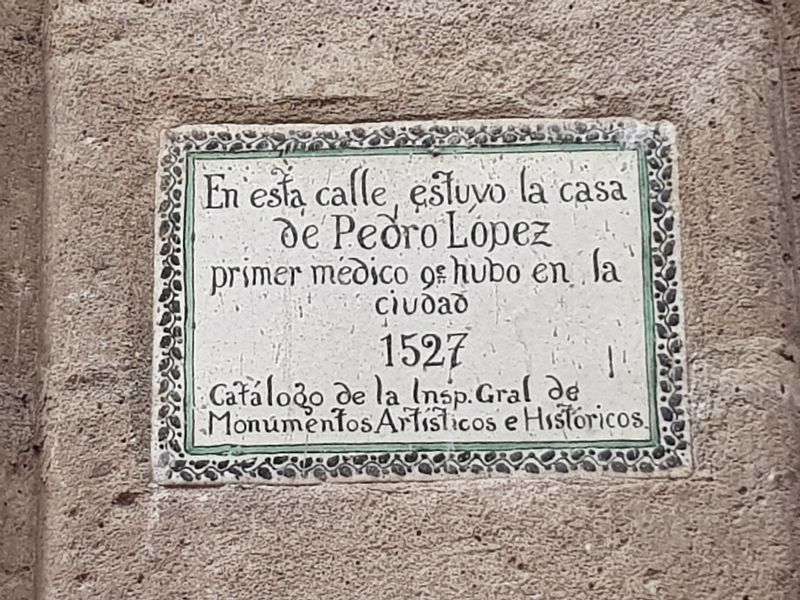Doctor Pedro López Marker. Click for full size. Doctor Pedro López Marker image. Click for full size.