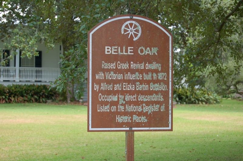 Belle Oak Marker image. Click for full size.