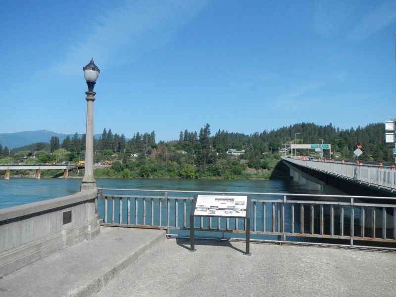 Crossing the Kootenai Marker. Click for full size. Crossing the Kootenai Marker image. Click for full size.