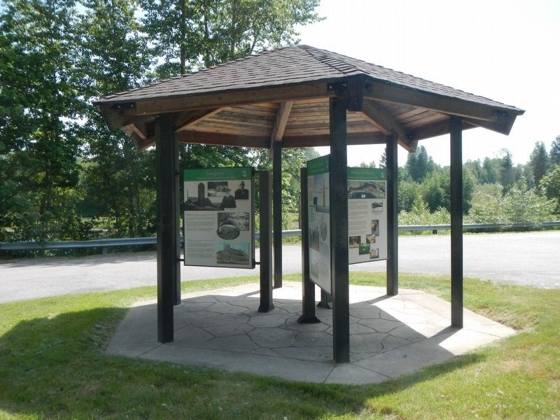 Sandpoint Marker Kiosk. Click for full size. Sandpoint Marker Kiosk image. Click for full size.