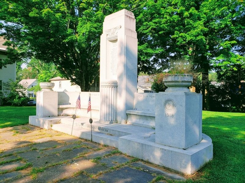 Southbridge World War I Memorial. Click for full size. Southbridge World War I Memorial image. Click for full size.
