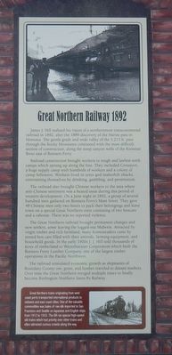 Great Northern Railway Marker image. Click for full size.