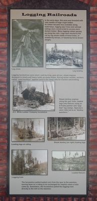 Logging Railroads Marker image. Click for full size.