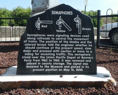 Semaphores Marker. Click for full size. Semaphores Marker image. Click for full size.