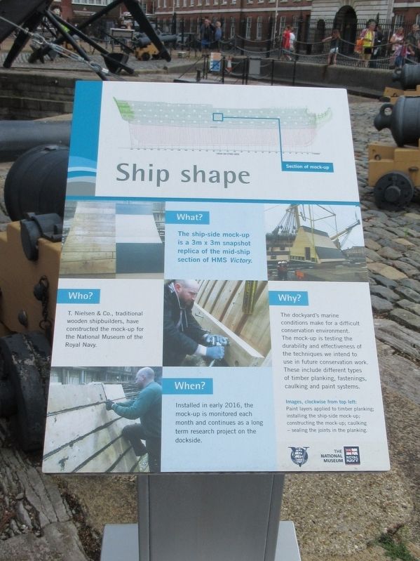 Ship shape Historical Marker